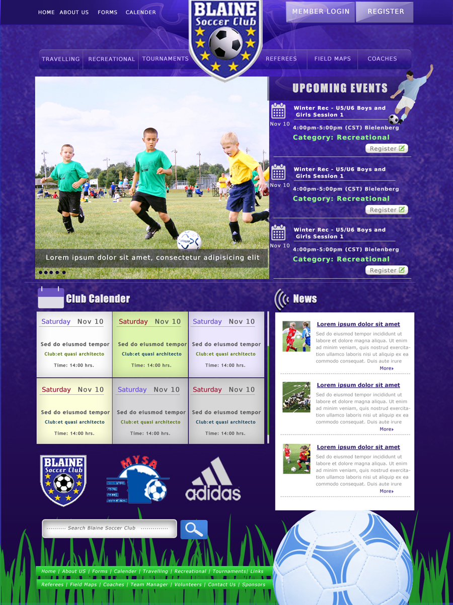 Web Design by Amitabha ghosh for this project | Design #1189454