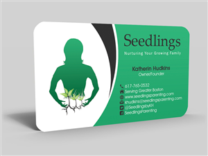 Business Card Design: Pregnancy and Parenting Education/Support | Business Card Design by Hardcore Design