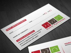 Business Card Design by Pointless Pixels India for Mobile Myotherapy | Design: #4147934