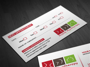 Business Card Design by Pointless Pixels India for Mobile Myotherapy | Design: #4148020