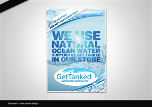 Saltwater In store poster design | Poster Design by disign