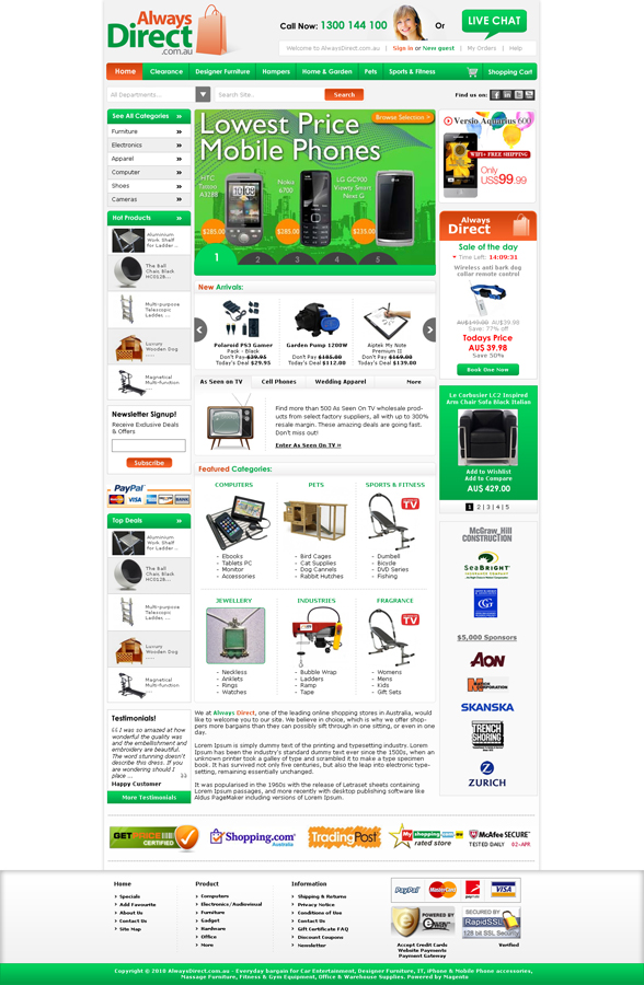 Web Design by LogoDesigns.ae for this project | Design #162210