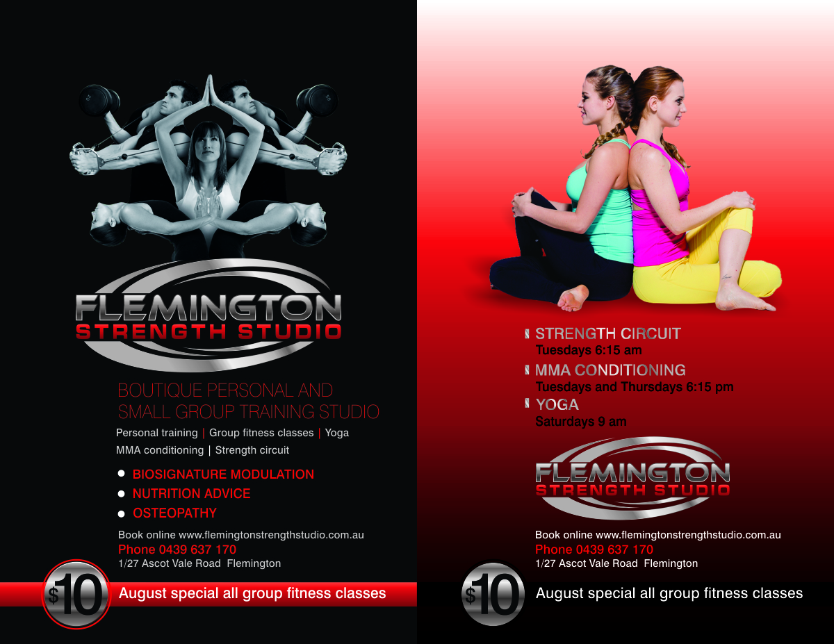 Design de Poster par cb1318 pour Flemington Strength Studio | Design #4156934