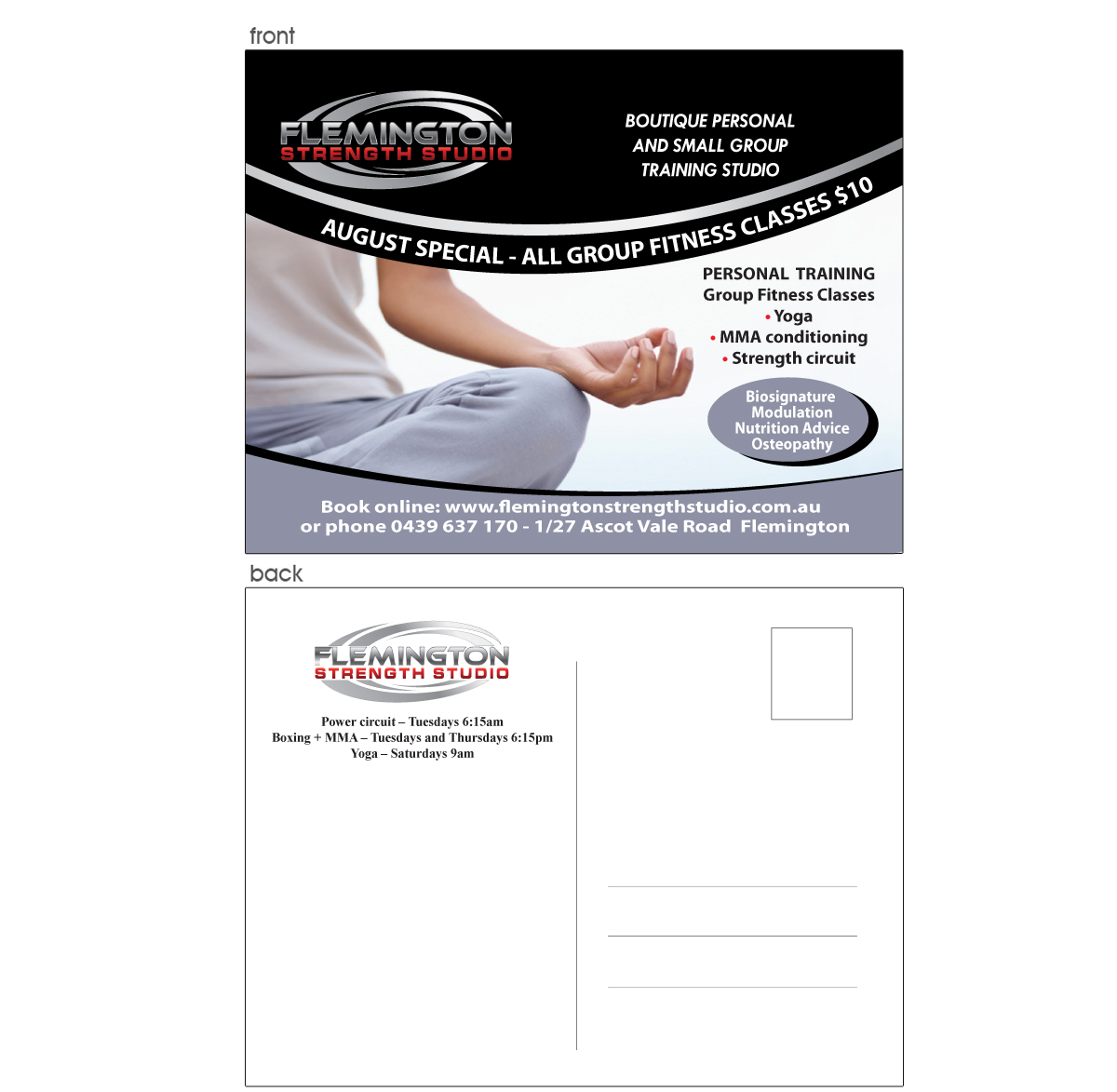 Diseño de Póster por Maden para Flemington Strength Studio | Diseño #4144998