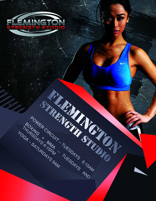 Diseño de Póster por adrianarita para Flemington Strength Studio | Diseño #4150235