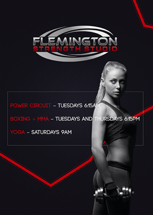 Poster Design by joanarita for Flemington Strength Studio | Design: #4146709