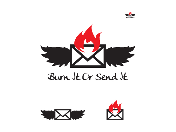 Logo Design by C Corner for Burn It Or Send It | Design #166315