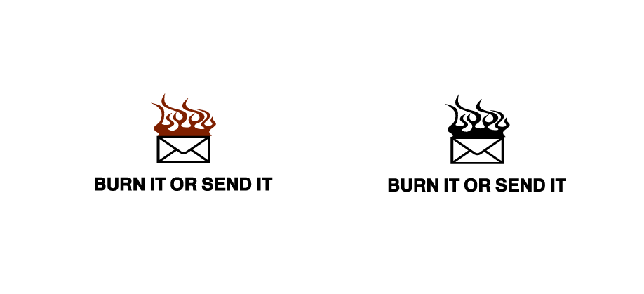 Logo Design by xinxinrenlei for Burn It Or Send It | Design #164018