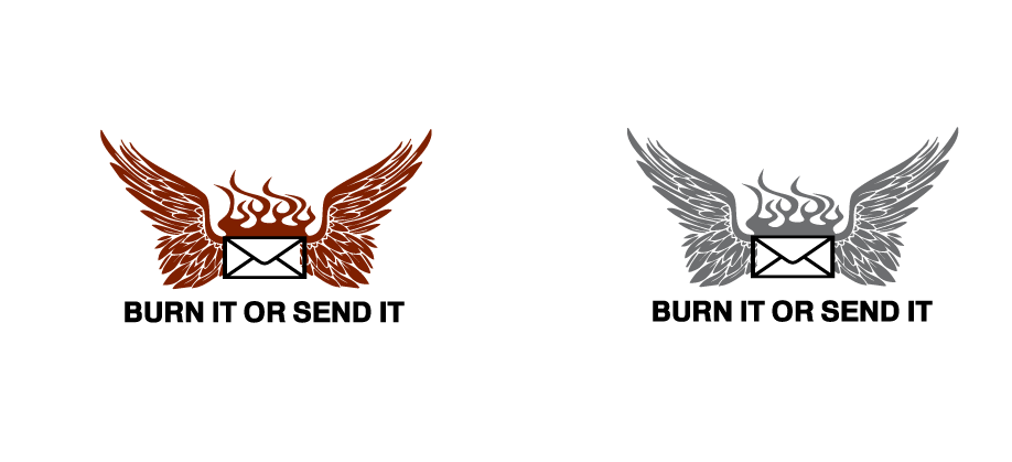 Logo Design by xinxinrenlei for Burn It Or Send It | Design #165661