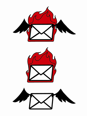 Logo Design by HeadSpace Graphic Design for Burn It Or Send It | Design: #159043