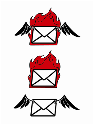 Logo Design by HeadSpace Graphic Design for Burn It Or Send It | Design: #159044