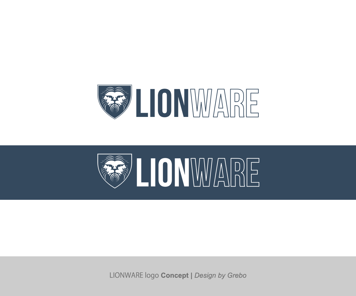Logo Design by Grebo for Lionware | Design #4172913