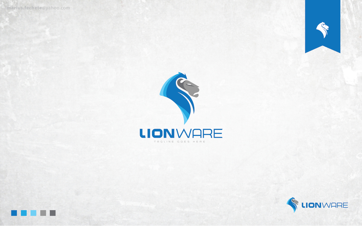 Logo Design by Marius Fechete for Lionware | Design #4159521