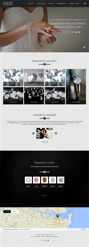Jewelers Website | Web Design par AVROM