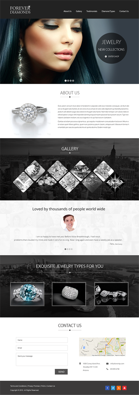 Web Design par Infinity Pix pour ce projet | Design #4148397