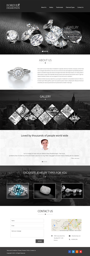 Web Design by Infinity Pix for this project | Design: #4148403