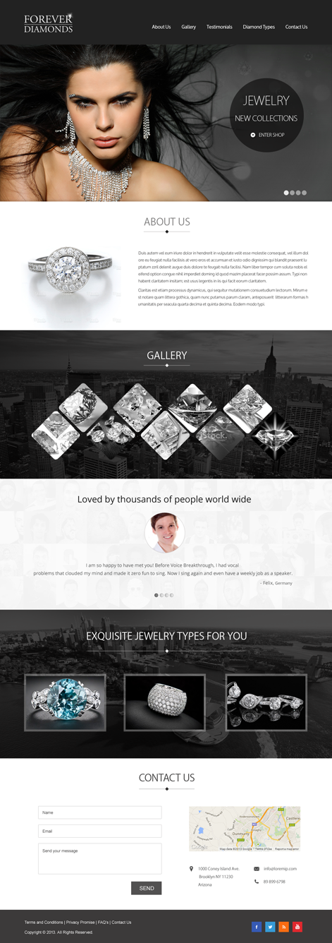 Web Design by Infinity Pix for this project | Design #4148408