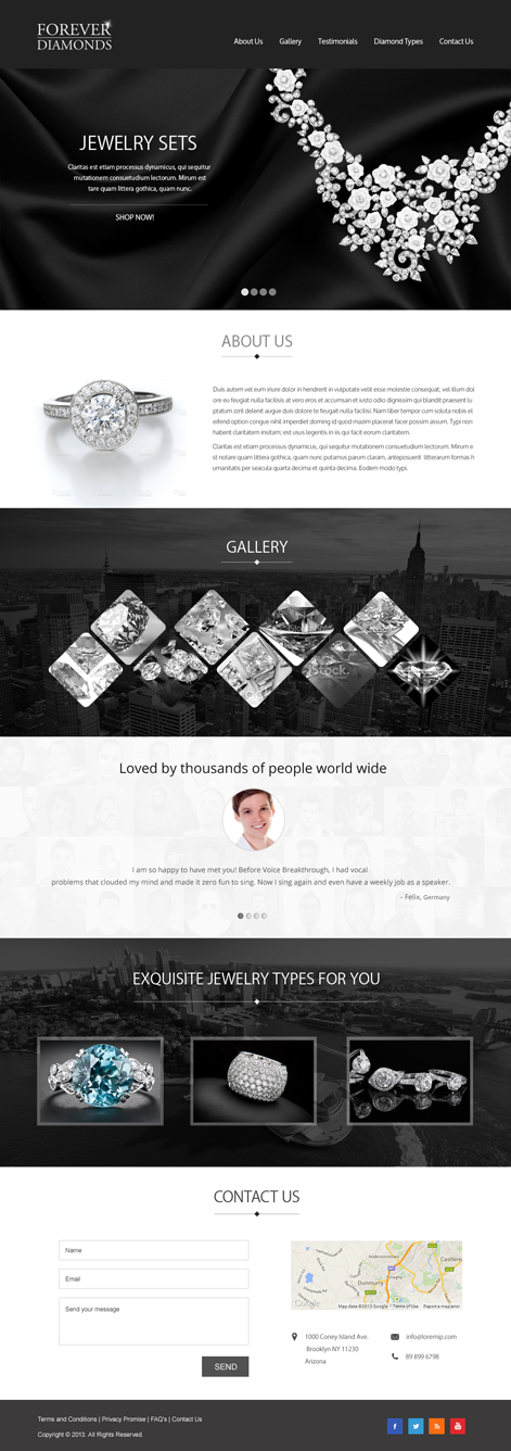 Web Design by Infinity Pix for this project | Design #4148438