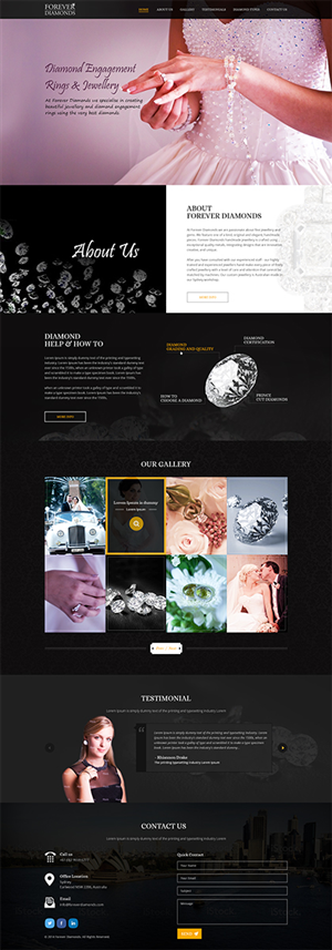 Diseño Web por Mayank Patel para este proyecto | Diseño #4150245