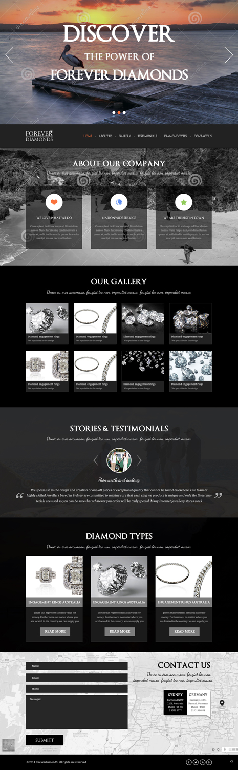 Web Design by pb for this project | Design #4154094