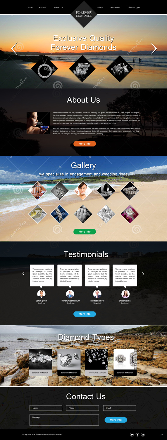 Web Design by pb for this project | Design #4154104
