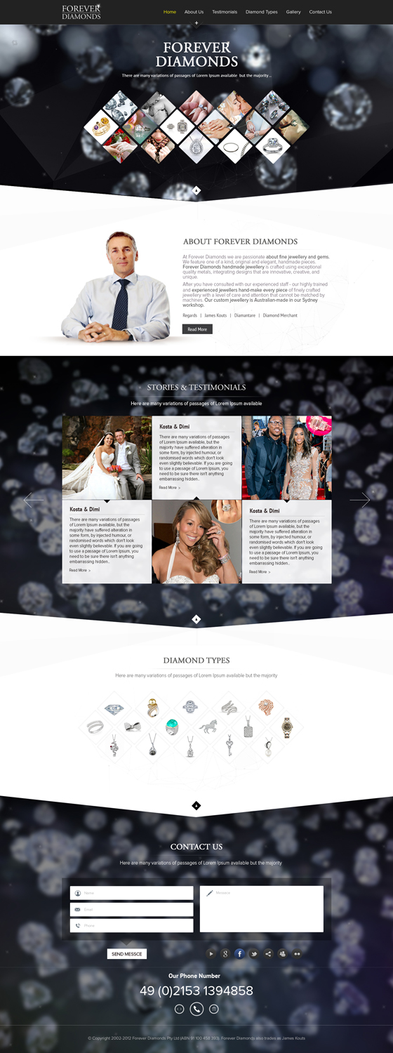 Web Design by the-lion-king for this project | Design #4150393