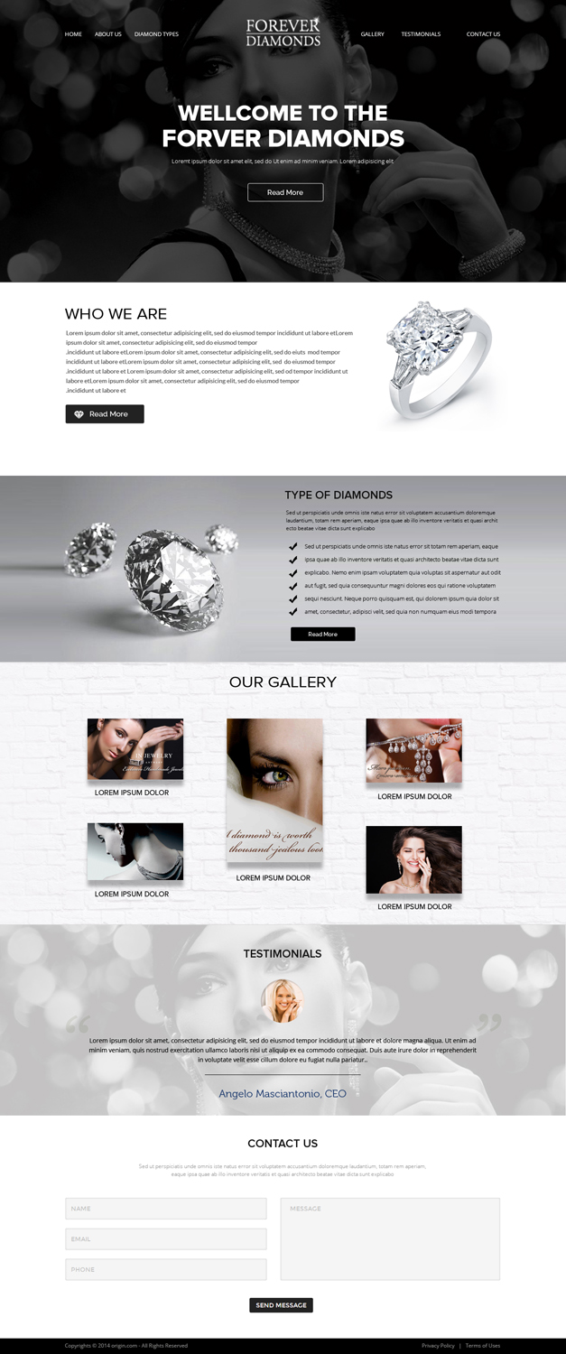 Web Design by OM for this project | Design #4185614