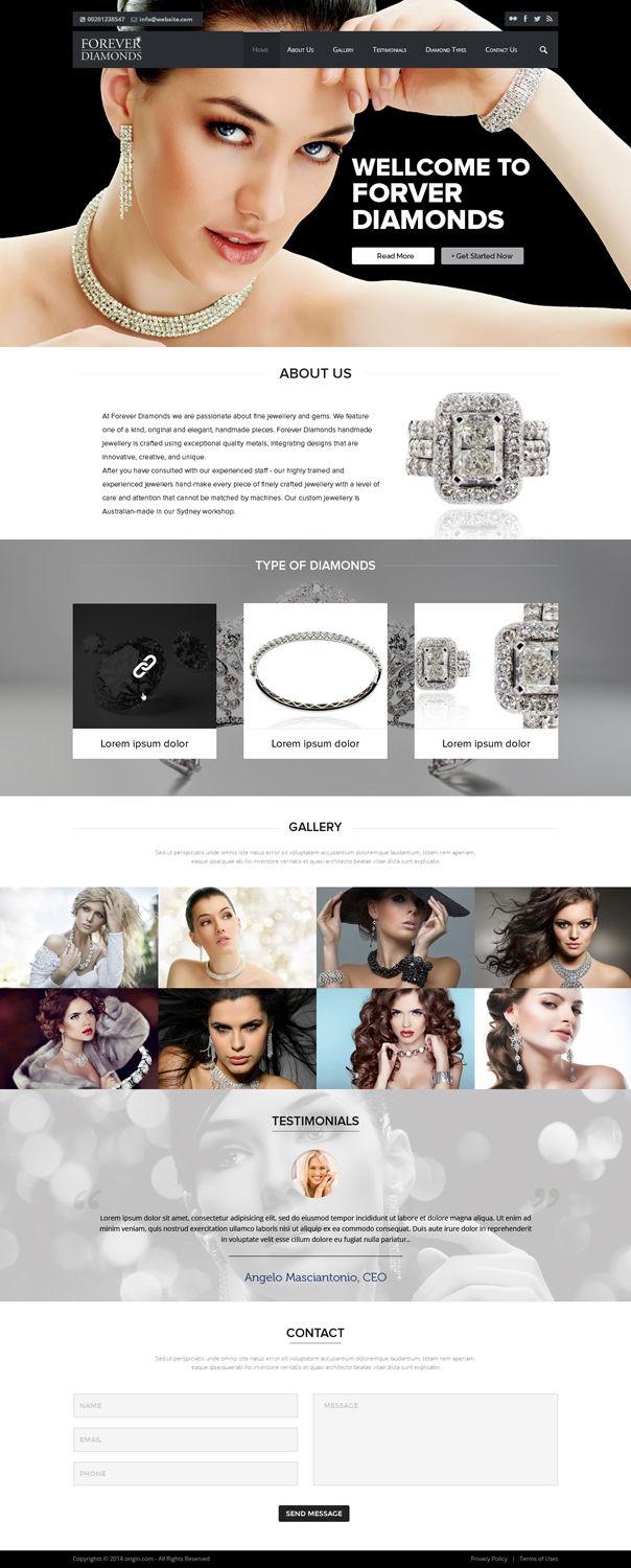 Web Design by OM for this project | Design #4185644