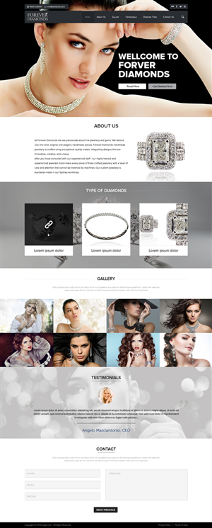 Web Design by OM for this project | Design: #4185644