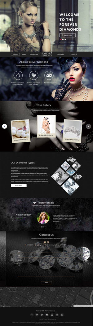 Jewelers Website | Web Design par OM