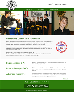 Diseño de Página de Aterrizaje por Creative X Designs para este proyecto | Diseño: #4174378