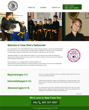 Diseño de Página de Aterrizaje por Creative X Designs para este proyecto | Diseño: #4174640