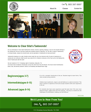 Diseño de Página de Aterrizaje por Creative X Designs para este proyecto | Diseño: #4174988