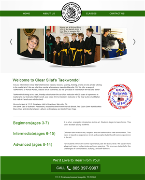 Diseño de Página de Aterrizaje por Creative X Designs para este proyecto | Diseño: #4180954