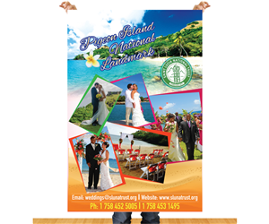 Design de Poster par Intro Base pour SAINT LUCIA NATIONAL TRUST | Design : #4277491