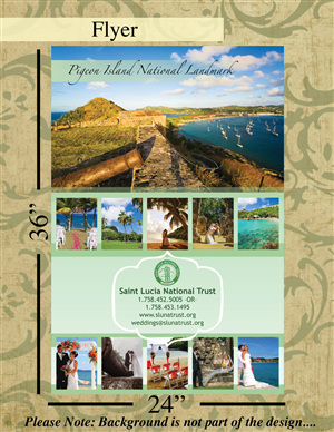 Design de Poster par ReiDesigns pour SAINT LUCIA NATIONAL TRUST | Design : #4183457