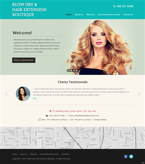 Web Design by pb for this project | Design: #4161015