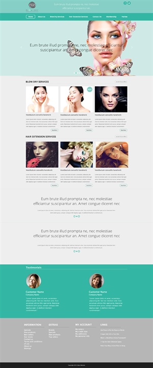 Web Design by VincentDesigner for this project | Design: #4169517