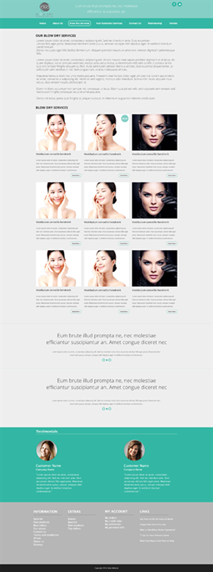 Web Design by VincentDesigner for this project | Design: #4171304