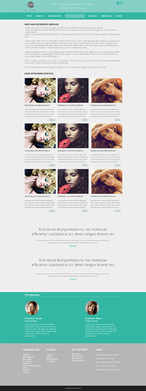 Web Design by VincentDesigner for this project | Design: #4171485
