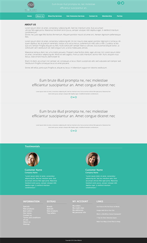 Web Design by VincentDesigner for this project | Design: #4172290