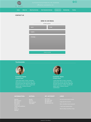 Web Design by VincentDesigner for this project | Design: #4172643