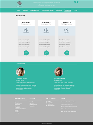 Web Design by VincentDesigner for this project | Design: #4174011