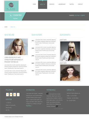 Web Design by Jakee Rock for this project | Design: #4193182