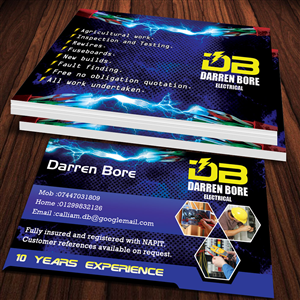 Business Card Design by Sandaruwan