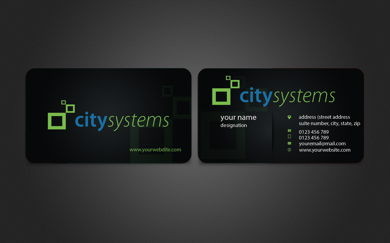 Visitenkarten-Design von Harshan für CITY SYSTEMS PTY LTD | Design #4228296