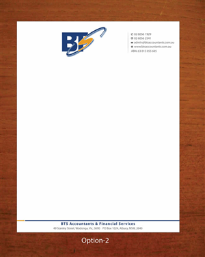 Letterhead Design by Sbss for this project | Design: #1158117