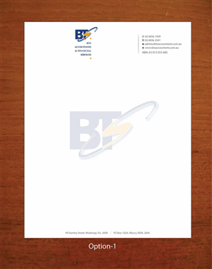 Letterhead Design by Sbss for this project | Design: #1158119