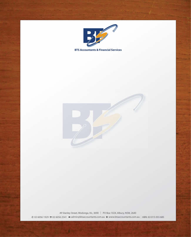 Letterhead Design by Sbss for this project | Design #1158124