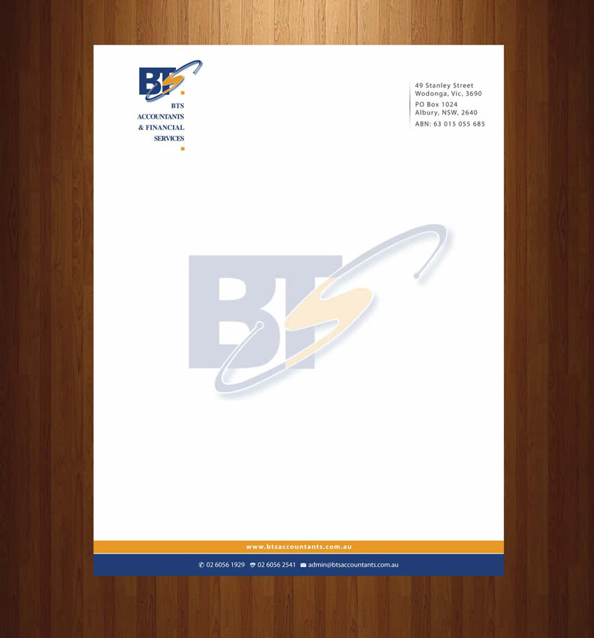 Letterhead Design by Sbss for this project | Design #1158419
